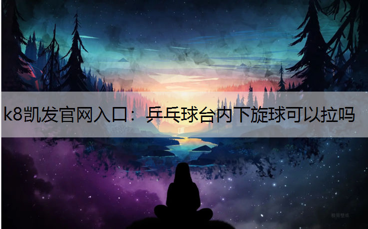 k8凯发官网入口：乒乓球台内下旋球可以拉吗