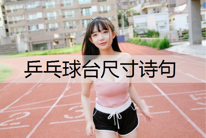 乒乓球台尺寸诗句
