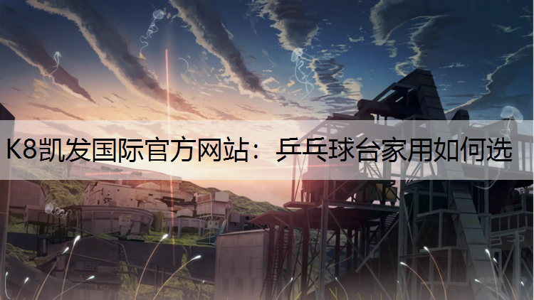 乒乓球台家用如何选