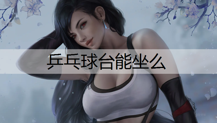 乒乓球台能坐么